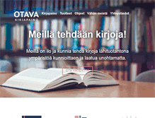 Tablet Screenshot of otavankirjapaino.fi